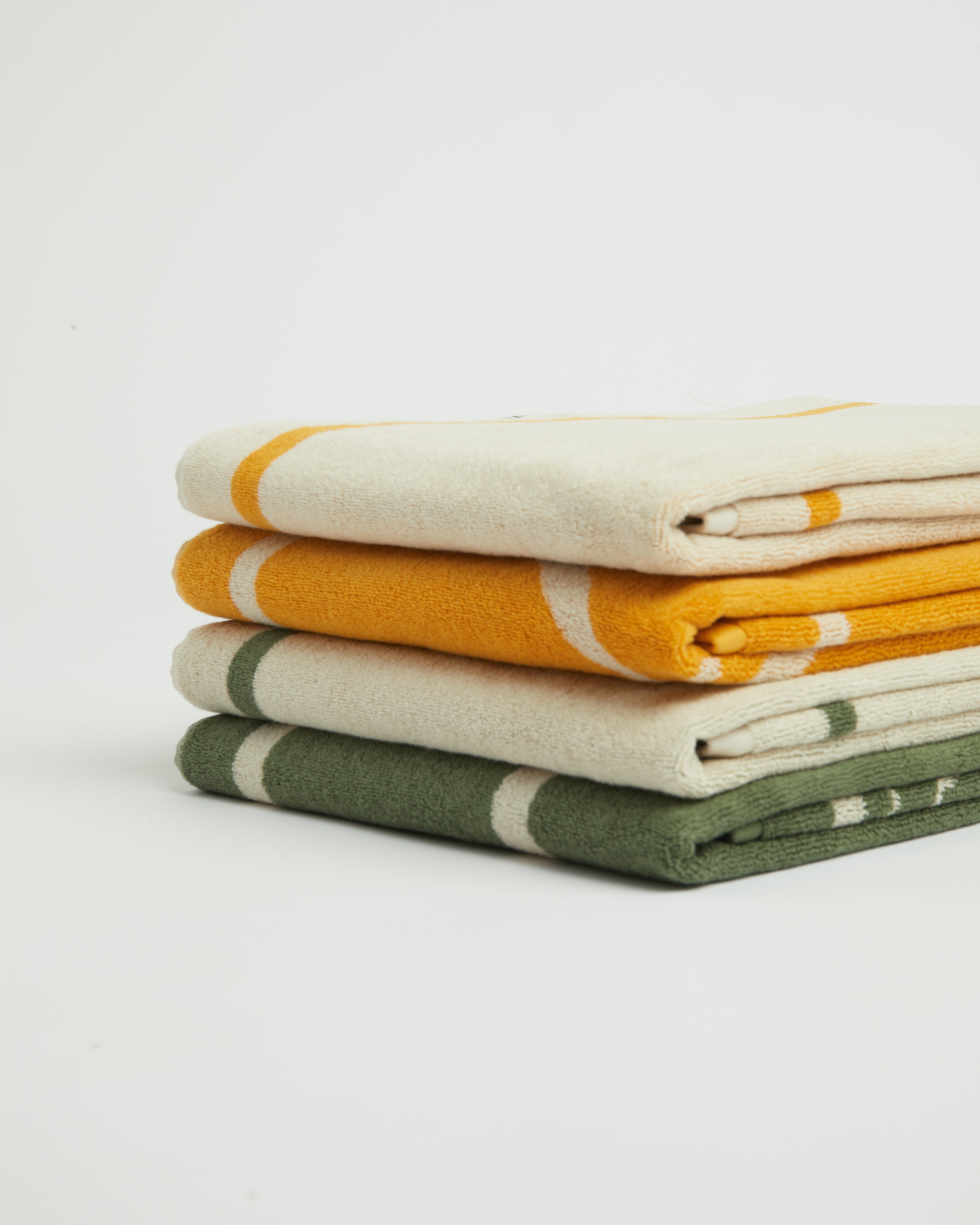 Yellow and discount grey towel sets